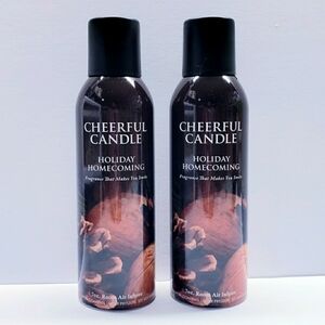 A Cheerful Giver HOLIDAY HOMECOMING Room Air Infuser, 7 oz (2 pcs)